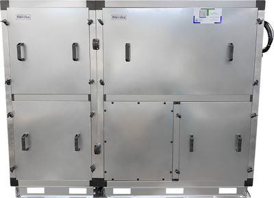 Приточно-вытяжная вентиляционная установка Naveka Node3-7400(50c)/RR,VEC(B500),E24 Vertical с пультом TS4 фото #2