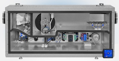 Приточная вентиляционная установка Naveka Node4-125(50m)/VAC(D190),E3.4 с пультом TS4 фото #4