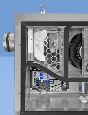 Приточная вентиляционная установка Naveka Node4-160(50m)/VAC(D220),E4.5 с пультом Z031 фото #6