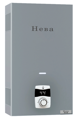 Газовый проточный водонагреватель Neva 4511Е, алюминий фото #2