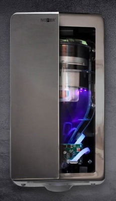 Металлическая сушилка для рук Nofer FUGA evo с UVC лампой 800 W (01831.UV.S) фото #3