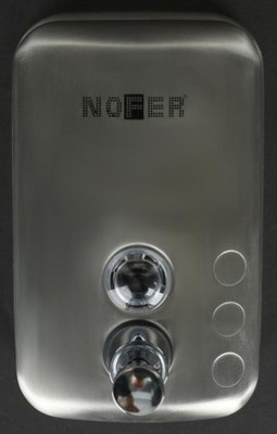 Для мыла Nofer INOX глянцевый 600 мл (03001.06.В) фото #3