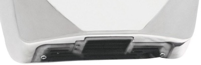 Металлическая сушилка для рук Nofer THIN 2350 W белая фото #2