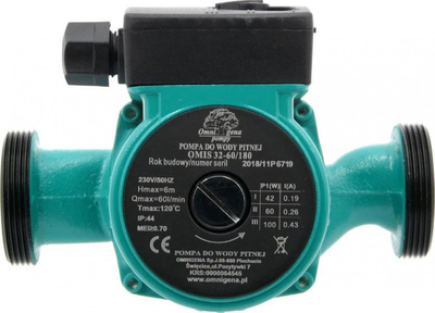 Насос для отопления OMNIGENA OMIS 32-60/180