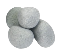 Камни для печей ONLY Камни жадеит Хакасия средний обвалованный 20 кг Онли