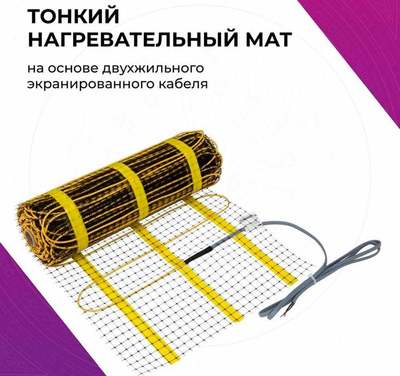 Нагревательный мат OneKeyElectro OKE-1200-8,00 фото #3