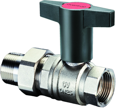 Шаровый кран Oventrop Optibal DN-15, 1/2, НВ, PN, бар-16