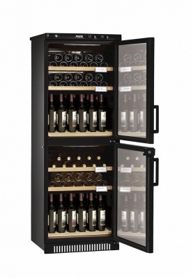 Отдельностоящий винный шкаф 51-100 бутылок Pozis ШВ-78 черный фото #2