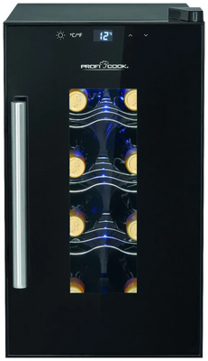 Отдельностоящий винный шкаф до 12 бутылок ProfiCook PC-WK 1232 фото #3