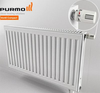 Стальной панельный радиатор Тип 11 Purmo CV11 500x2600 - 2257 Вт фото #2