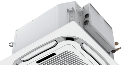 Кассетный кондиционер QUATTROCLIMA QV-I12CGE/QN-I12UGE/QA-ICP13 фото #4