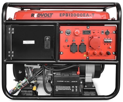 Бензиновый генератор REDVOLT EPB12000EA-T фото #2