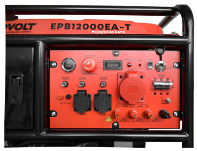 Бензиновый генератор REDVOLT EPB12000EA-T фото #3