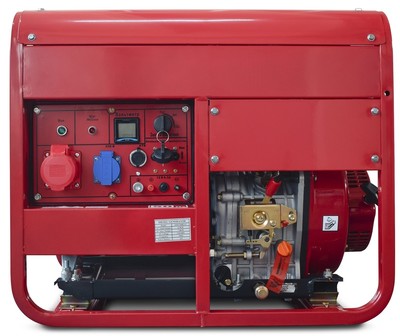 Дизельный генератор REDVOLT EPD7500EA3 фото #2