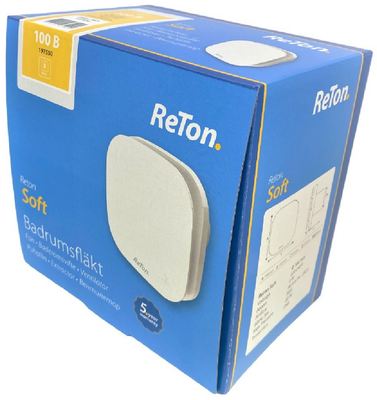Вытяжка для ванной диаметр 125 мм ReTon Soft-125 В фото #3