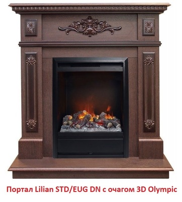 Классический очаг 3D Real-Flame 3D Olympic фото #6