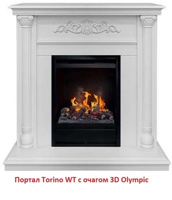Классический очаг 3D Real-Flame 3D Olympic фото #9