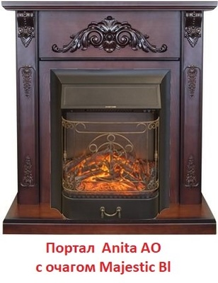 Классический портал для камина Real-Flame Anita AO фото #7