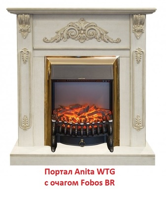Классический портал для камина Real-Flame Anita WTG фото #4