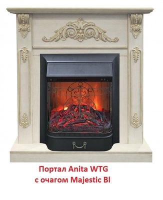 Классический портал для камина Real-Flame Anita WTG фото #6