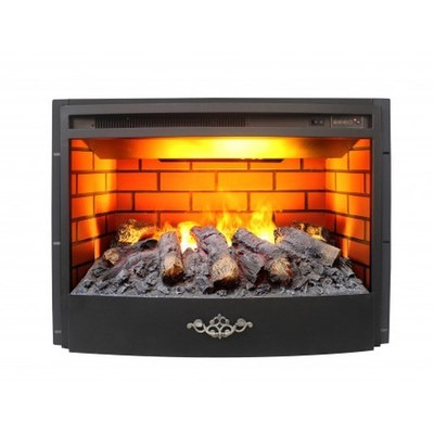 Электрокамин с широким очагом 3D Real-Flame Estella 25,5/26 WT с очагом 3D Firestar 25,5 фото #3