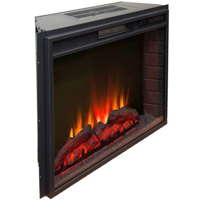 Изящный электрокамин со звуковым эффектом Real-Flame Estella 25,5/26 WT с очагом Sparta 25,5 LED фото #3