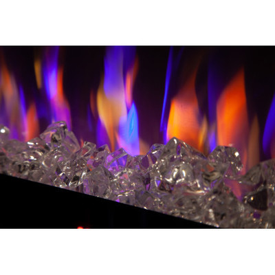 Линейный электрокамин Real-Flame Islandia 60 с очагом Saphir 60 фото #4