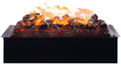 Электрокамин с широким очагом 3D Real-Flame ONTARIO 26/33 GN (BG-P615) с очагом CASSETTE 630 3D + ВСТАВКА фото #3