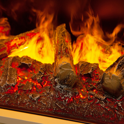 Электрокамин с широким очагом 3D Real-Flame ONTARIO 26/33 GN (BG-P615) с очагом CASSETTE 630 3D + ВСТАВКА фото #5