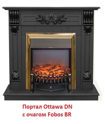 Классический портал для камина Real-Flame Ottawa STD/EUG DN фото #4