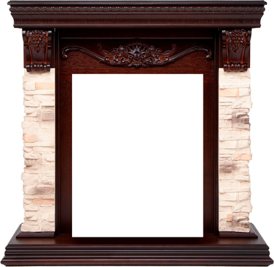 Электрокамин с широким очагом 3D Real-Flame PATRICIA STD NT с очагами Fobos s Lux BL/BR, Majestic s Lux BL/BR фото #3