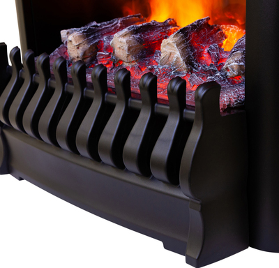 Электрокамин с широким очагом 3D Real-Flame PATRICIA STD NT с очагом OREGAN 3D фото #7