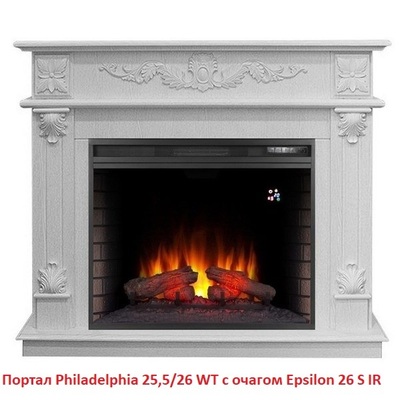 Широкий портал Real-Flame Philadelphia 25,5/26 WT фото #11