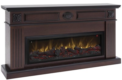 Линейный электрокамин Real-Flame Siena BV/42 (AO-215) с очагом Beverly 1000 фото #2