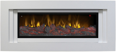 Линейный электрокамин Real-Flame Stockholm 42 WT-P591/WT-P511 с очагом Beverly 1000