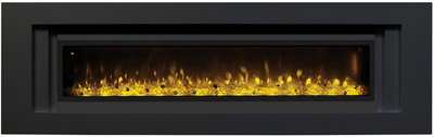 Линейный электрокамин Real-Flame Stockholm 60 BLM-P998/BLM-P918 с очагом Manhattan 1560