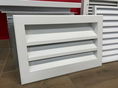 Металлическая решетка Redvent РЭД-Р100-М, 300х300, Ст, RAL 9016 фото #8