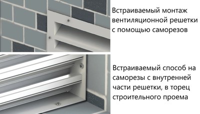 Металлическая решетка Redvent РЭД-Р2, 500х250, RAL 9016 фото #3