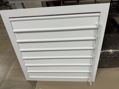 Металлическая решетка Redvent РЭД-РК8, 500х500, RAL 9016 фото #2