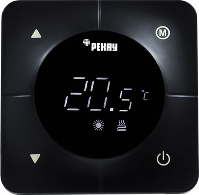 Терморегулятор Rehau Nea 230 В черный