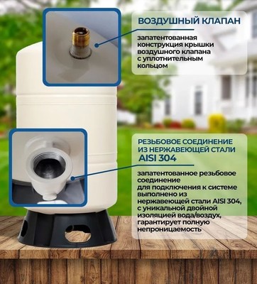 Гидроаккумуляторы Renseier RAV-100LV фото #4