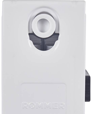 Стальной панельный радиатор Тип 22 Rommer Compact 22/300/1200 боковое подключение фото #4