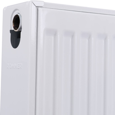 Стальной панельный радиатор Тип 22 Rommer Compact 22/300/900 боковое подключение фото #6