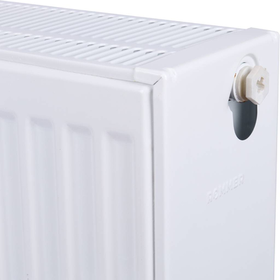 Стальной панельный радиатор Тип 33 Rommer Compact 33/300/2300 боковое подключение фото #4