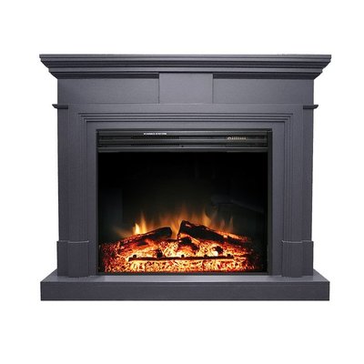 Электрокамин с широким очагом 2D Royal Flame Coventry Graphite Gray с очагом Jupiter FX New