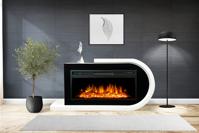 Линейный электрокамин Royal Flame Basel L с очагом Vision 60 LOG LED фото #6