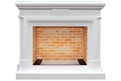 Широкий портал Royal Flame Coventry под очаг Dioramic 28 LED FX Белый