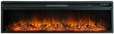 Линейный электрокамин Royal Flame Line 60 (орех) с очагом Vision 60 LOG LED фото #3