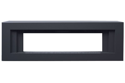Линейный электрокамин Royal Flame Line Graphite Grey 60 (серый графит) с очагом Vision 60 LED фото #2