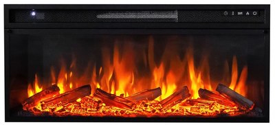 Линейный электрокамин Royal Flame Line с очагом Vision 42 LOG LED фото #3